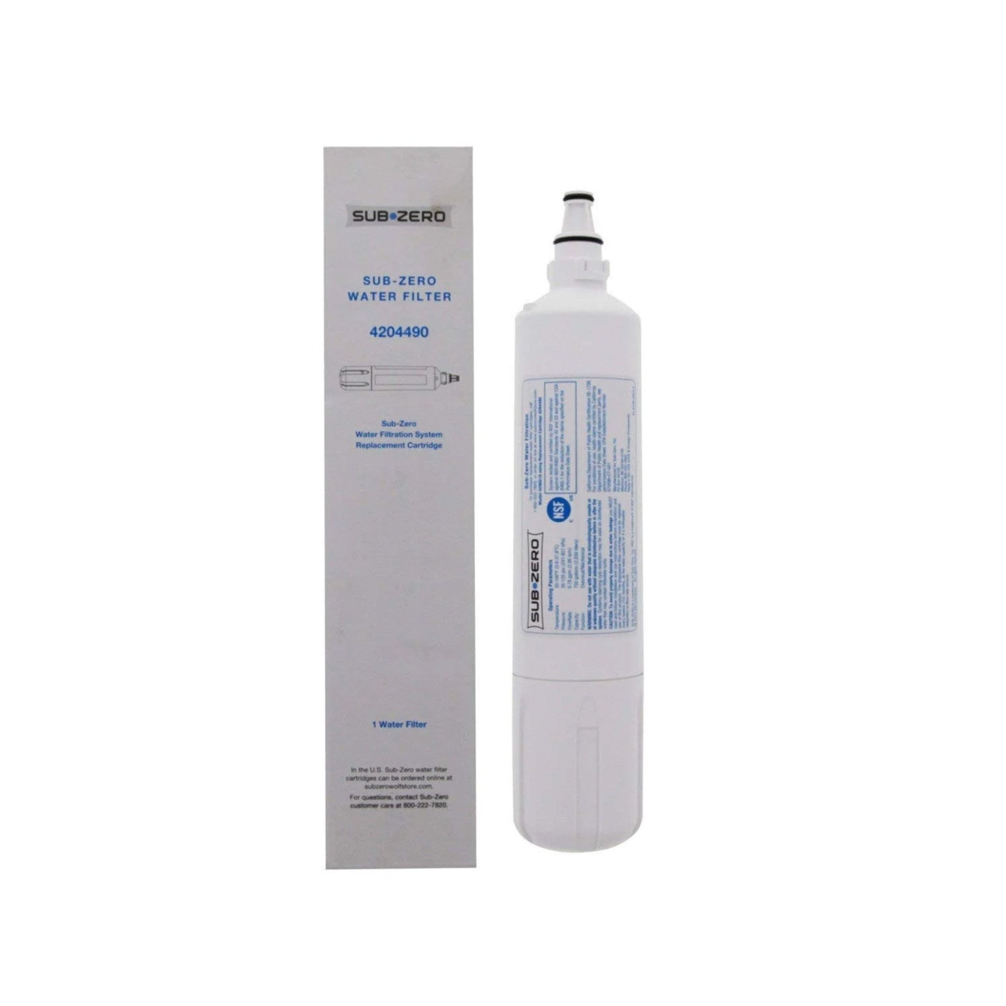 Sub Zero 4204490 Refrigerator Water Filter – NSF Certified Replacement