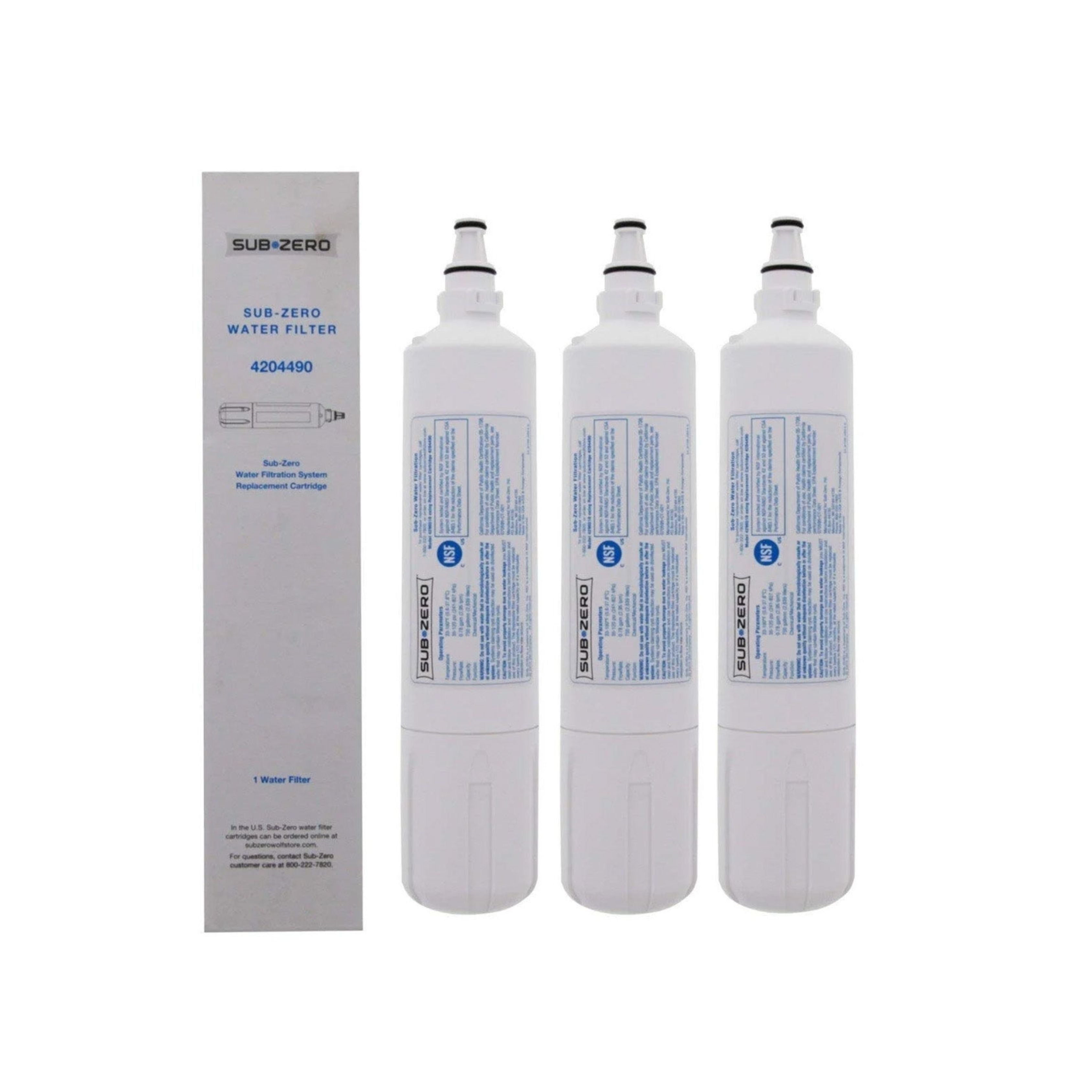 Sub Zero 4204490 Refrigerator Water Filter – NSF Certified Replacement